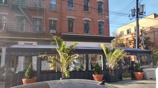 Commercial awning and shade installation by SV Design, portfolio image 2