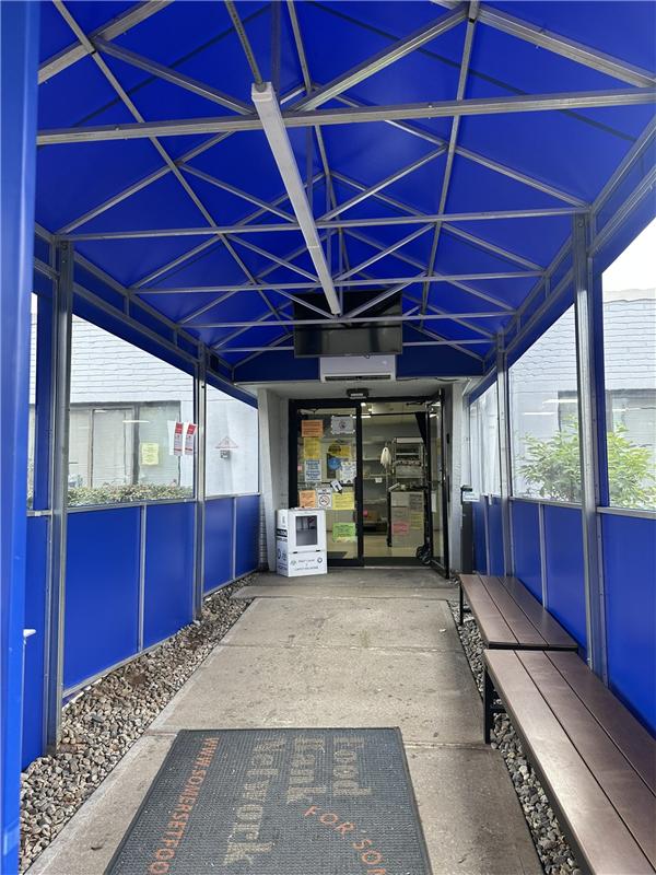 Commercial awning and shade installation by SV Design, portfolio image 63