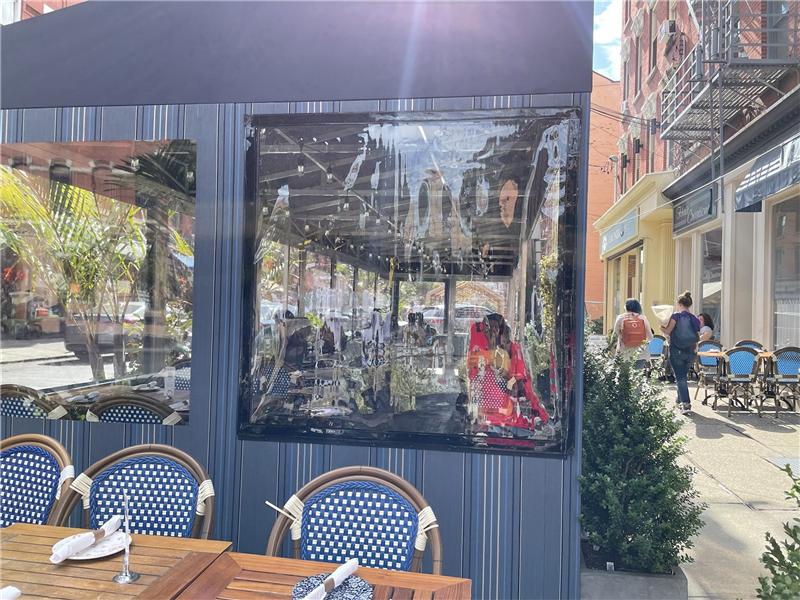 Commercial awning and shade installation by SV Design, portfolio image 92